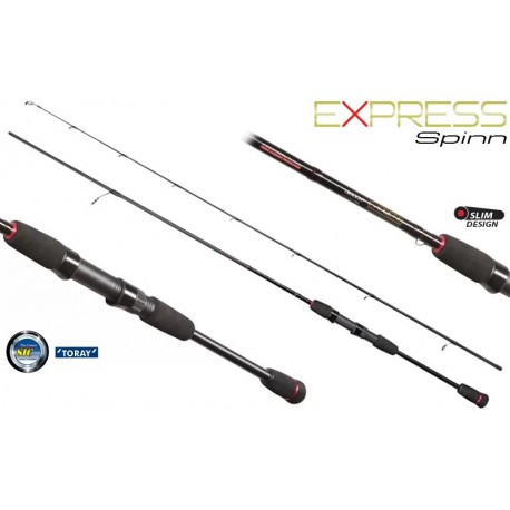 Dragon Express Spinn 25 - 213 7 foot Medium -X-Fast 2 Piece Graphite Spinning Rod