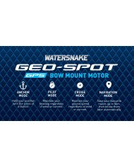 Watersnake GeoSpot GPS Motor 12 Volt 65 lb Thrust 54 inch Shaft