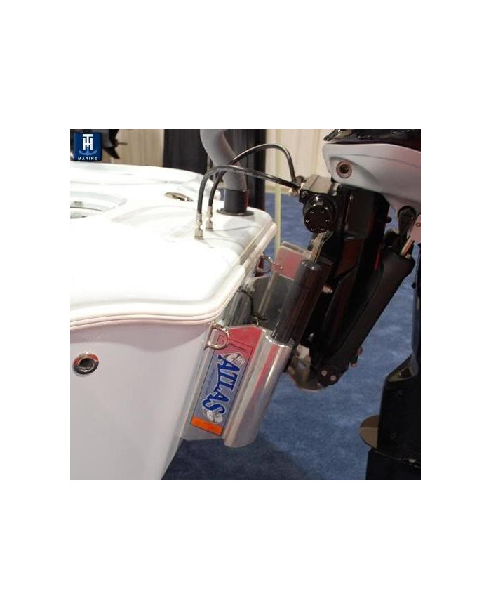 ATLAS HYDRAULIC 4 INCH SET BACK JACK PLATE, MAX HP 300HP