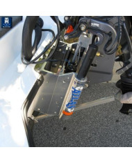 ATLAS HYDRAULIC 4 INCH SET BACK JACK PLATE, MAX HP 300HP