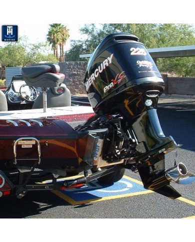 ATLAS HYDRAULIC 4 INCH SET BACK JACK PLATE, MAX HP 300HP