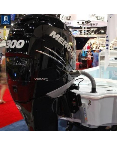 ATLAS HYDRAULIC 4 INCH SET BACK JACK PLATE, MAX HP 300HP