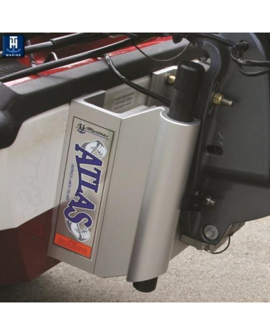 ATLAS HYDRAULIC 4 INCH SET BACK JACK PLATE, MAX HP 300HP