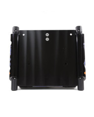 ATLAS HYDRAULIC 6 INCH SET BACK JACK PLATE, MAX HP 300HP BLACK