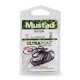 Mustad Big Gun 10829 Black Nickle Size 2 (Cut Bait hook))