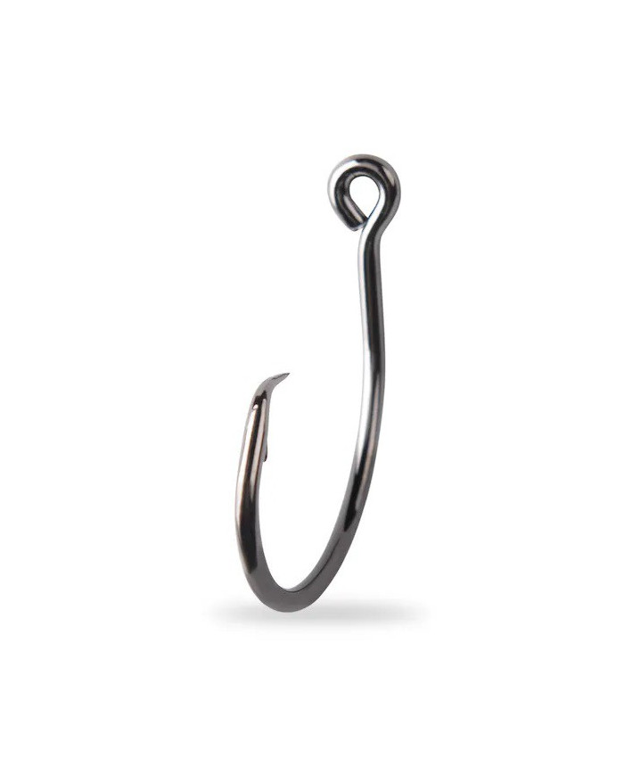 Mustad Tuna Circle 39948 Black Nickle Size 4/0 (Live Bait/Deep Drop Hook)