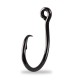 Mustad Demon Circle Heavy 39950 Black Nickle Size 6/0 (Live Bait/Deep Drop Hook)