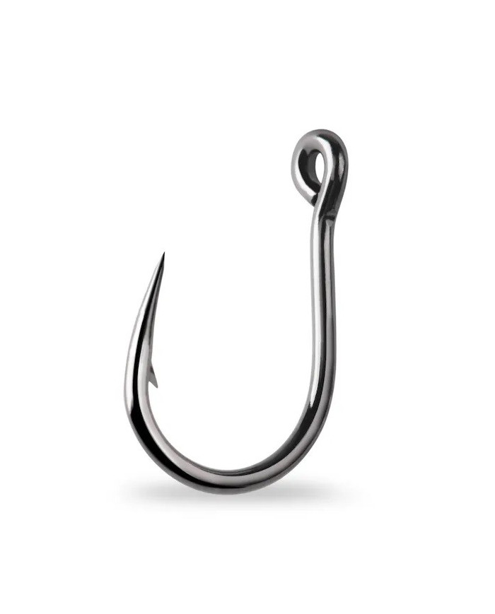 Mustad Hoodlum 4x10827 Black Nickle Size 10/0 (Live Bait Hook)