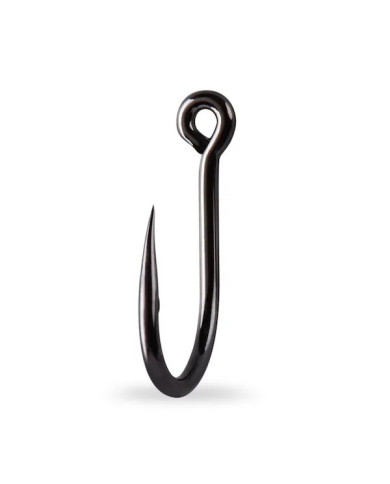 Mustad Heavy Live Bait 3x 94140 Black Nickle Size 8/0 (Live Bait Hook)