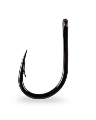 Mustad Heavy Live Bait 3x 94140 Black Nickle Size 2/0 (Live Bait Hook)