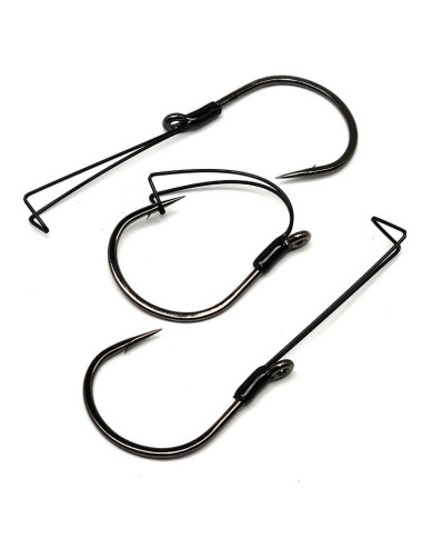 Gamakatsu Finesse Wide Gap Weedless Size 2 Drop Shot Whacky Rig Octopus Hook