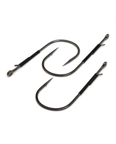 Gamakatsu Size 4/0 Heavy Cover Worm with Tin Keeper Flipping Hook Gamakatsu Size 4/0 Heavy Cover Worm with Tin Keeper Flipping Hook