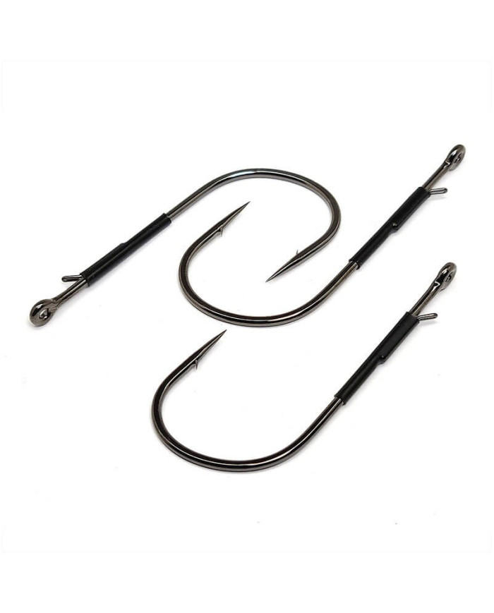 Gamakatsu Size 4/0 Heavy Cover Worm with Tin Keeper Flipping Hook