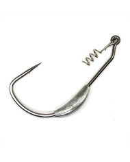 Gamakatsu Size 4/0 - 1/16 Oz Weighted Superline Spring-Lock EWG