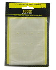 Docks PVA Bags Large with Holes 100mmx125mm