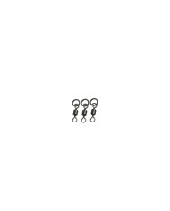 Docks Rolling Swivels W/Ring 10 Docks Rolling Swivels W/Ring 10