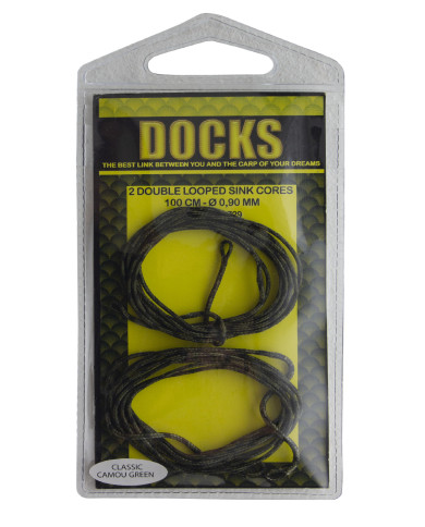 Docks Double Looped Sink Core Leader 100 cm 2 pc Docks Double Looped Sink Core Leader 100 cm 2 pc