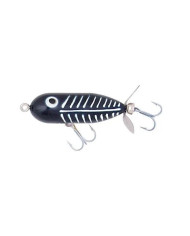Heddon Tiny Torpedo Black Shore Minnow 1.7/8in 1/4oz Heddon Tiny Torpedo Black Shore Minnow 1.7/8in 1/4oz