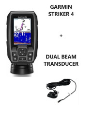 Garmin STRIKER 4 Colour Fishfinder with Dual-beam Transducer & GPS Garmin STRIKER 4 Colour Fishfinder with Dual-beam Transducer & GPS