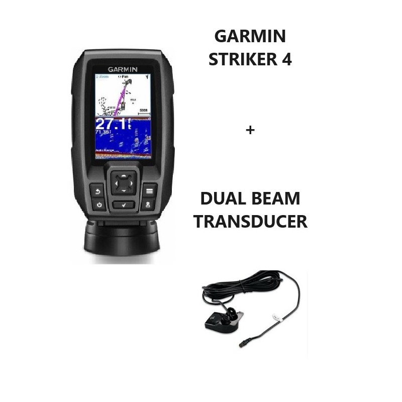 Garmin STRIKER 4 With Dual-beam Transducer - www. Bass