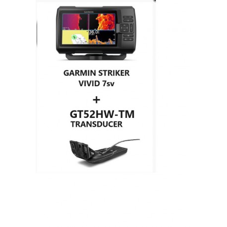 Garmin STRIKER Vivid 7sv With GT52HW-TM Transducer