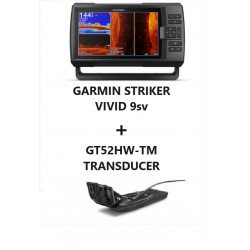 Garmin STRIKER VIVID 9sv With GT52HW-TM Transducer