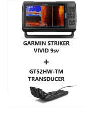Garmin STRIKER VIVID 9sv Fishfinder GPS with GT52HW-TM Transducer Garmin STRIKER VIVID 9sv Fishfinder GPS with GT52HW-TM Transducer