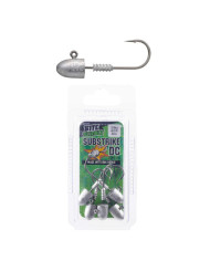 Bite Science SubStrike DC 3/8 Oz - Size 3/0 Hook JigHeads