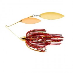 War Eagle Double Willow Gold frame Spinnerbait - Crawdad wc / WG 3/8oz