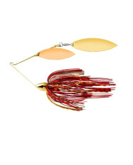 3/8 Oz WAR EAGLE GOLD FRAME DOUBLE WILLOW SPINNERBAIT- Crawdadr wc / WG