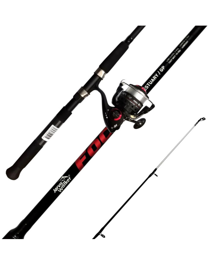 Jarvis Walker Focus Estuary/ General Purpose 8' 2pc 6000 Spinning Combo 