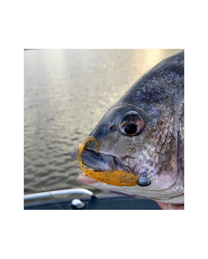 Bite Science Bunker Buster Pumpkin 6" G-tail Minnow