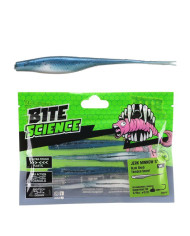 Bite Science Jerk Minnow Blue Shad 5in Bite Science Jerk Minnow Blue Shad 5in