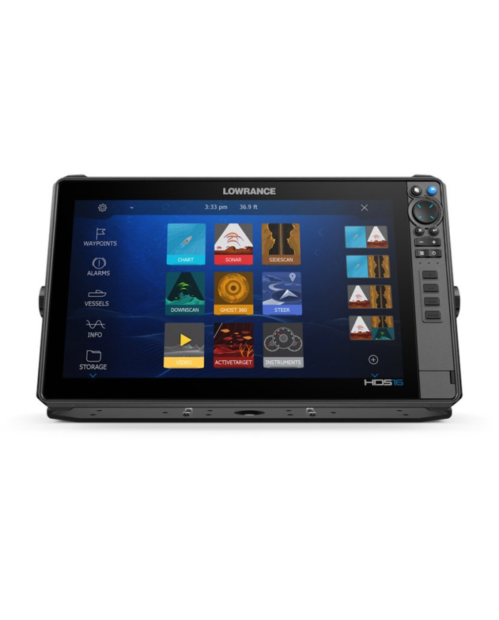 Lowrance HDS PRO 16 AIHD 3-in-1 HD Transducer Fishfinder Chartplotter Combo