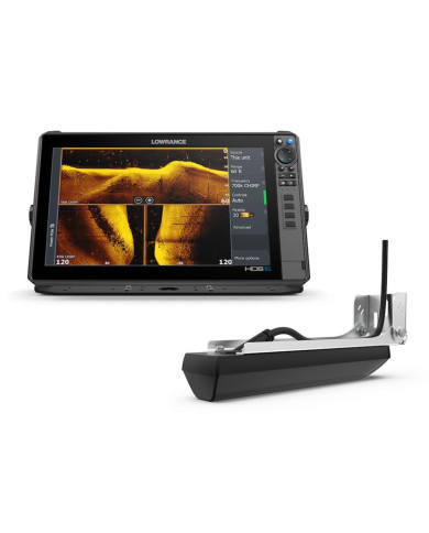 Lowrance HDS PRO 16 AIHD 3-in-1 HD Transducer Fishfinder Chartplotter Combo