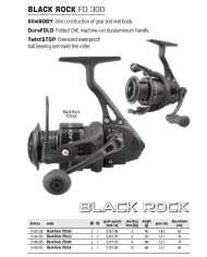 Dragon Black Rock FD 320i Front Drag Spinning Reel
