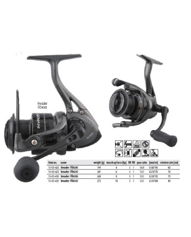 Dragon Invader FD 425i Front Drag Spinning Reel Dragon Invader FD 425i Front Drag Spinning Reel