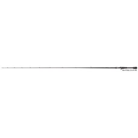 DRAGON BASS X FURY C701H 7 foot 2 Inch Heavy Power Fast Action 1 Piece Graphite Casting Rod