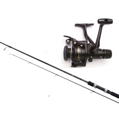 Shimano R4000 and Shimano FX XT24XH 7ft 10in 2 Piece Medium Heavy Spinning Rod Combo