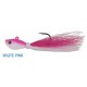 Blu Bucktail Jig White Pink 0.5 oz