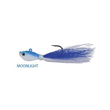 Blu Bucktail Jig Moonlight 0.5 oz