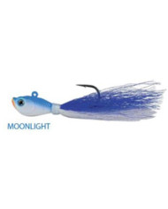Blu Bucktail Jig Moonight 1 oz Blu Bucktail Jig Moonight 1 oz