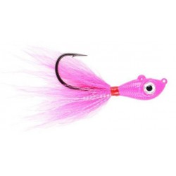 Mustad Big Eye Buck Tail Jigs Pink 1.5 oz