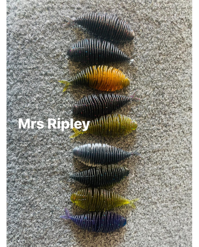 Secret Secret 3.5in Mrs Ripley - Bellow Shad (Kurper)  Junebug