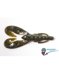 Secret Secret 4in V Craw - Craw Bait Amber Laminate 