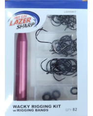 Eagle Claw Lazer Sharp Wacky Worm Kit 82 piece