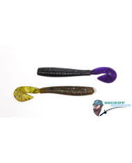 Secret Secret 3.5in Mini Vibe - Worm G-Tail Black Tilapia