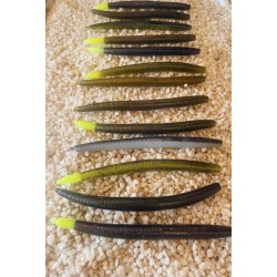 Secret Secret Shimmer - Senko/Stick Bait Black Special 4in