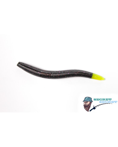 Secret Secret 5in Shimmer - Senko/Stick Bait Chartreuse Tip  Secret Secret 5in Shimmer - Senko/Stick Bait Chartreuse Tip