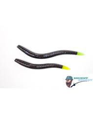 Secret Secret 5in Shimmer - Senko/Stick Bait Chartreuse Tip 